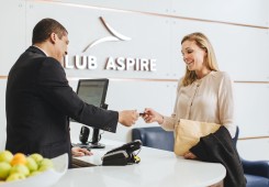 Swissport's Club Aspire Lounge at Heathrow's T3 voted world’s best at World Travel Awards