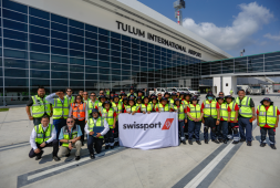 Swissport serves first international flights out of new airport in Tulum, Mexico